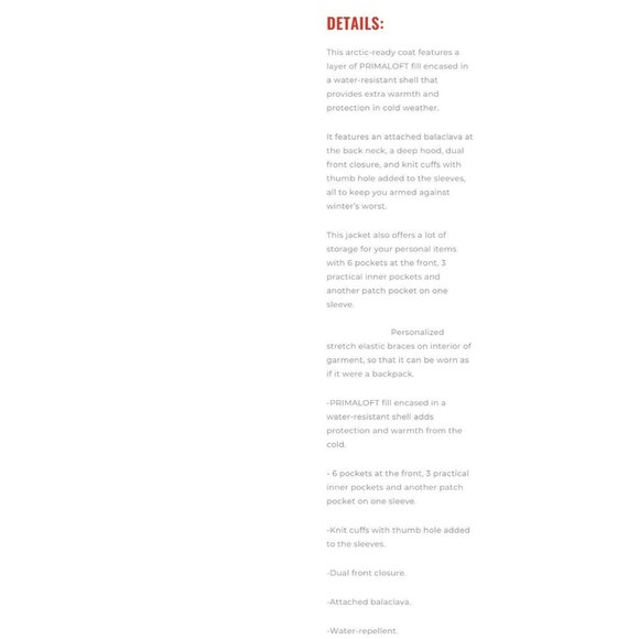 NWT Invicta Karakorum Long Parka with Hood and - Picture 12 of 12